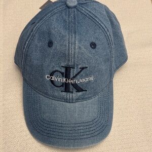 Calvin Klein Kids Denim Blue Cap